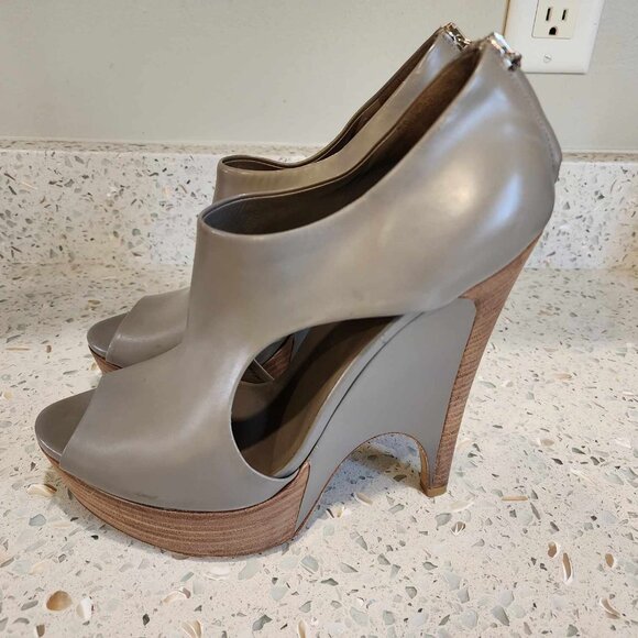 Gucci Escarpins Wedge High Heels 39.5 - Picture 4 of 12